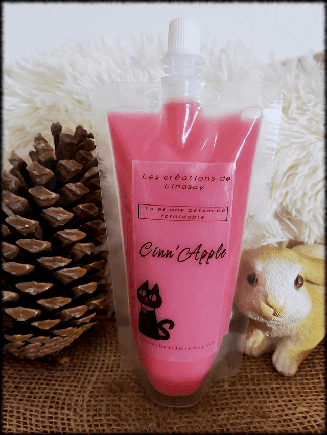 Fondant parfumé compressible Cinn&#039;Apple (pomme cannelle) - Squeezable wax 