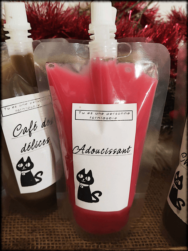 Fondant parfumé compressible Adoucissant - Squeezable wax