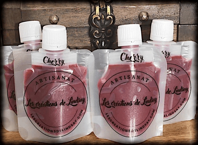 Fondant parfumé compressible Cherry/Cerise - Squeezable wax  