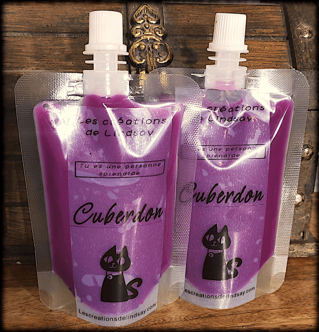 Fondant parfumé compressible Cuberdon - Squeezable wax  